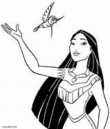 Pocahontas Coloring Cool2bkids Avengers Native sketch template
