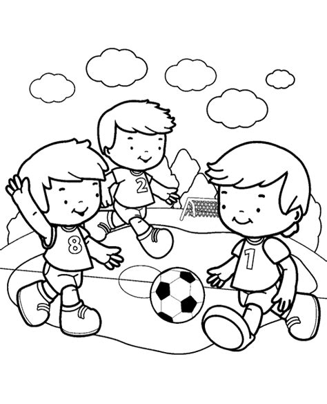 football soccer match coloring page topcoloringpagesnet