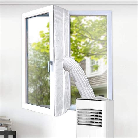 buy turbro   cm window seal  portable air conditioner exhaust universal window