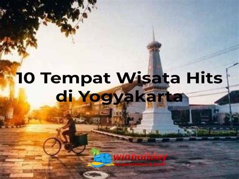 tempat wisata hits  jogja