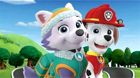 Paw Patrol Everest And Marshall Sweet Escape Youtube