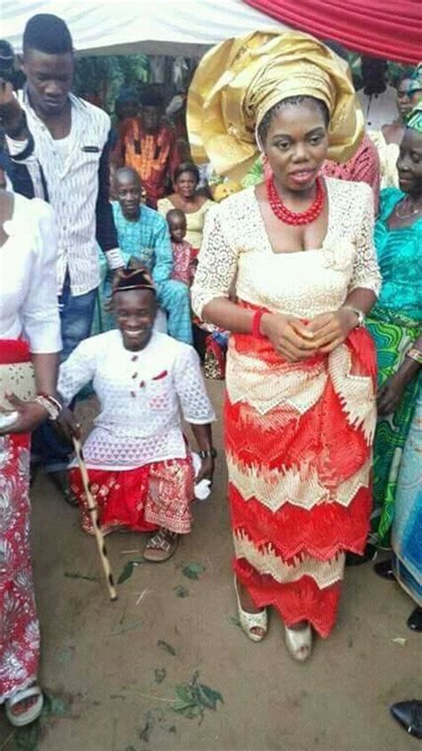 traditional wedding of a midget in akwa ibom and his tall