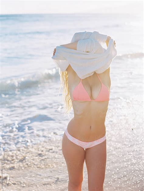 Bikini Top Off On Beach Hot Sex Picture
