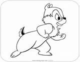 Chip Coloring Dale Pages Disneyclips Angry sketch template
