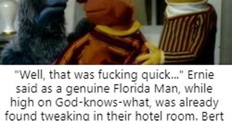 Bert And Ernie S Florida Adventures Part Ii Initial Contact Imgur