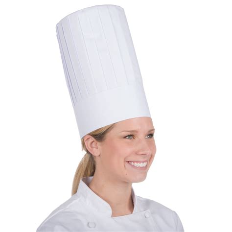 royal paper rch  pleated disposable chef hat case