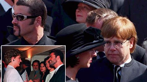 george michael bawled his eyes out at princess diana s funeral as if