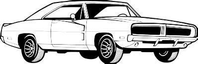 muscle car clipart  image