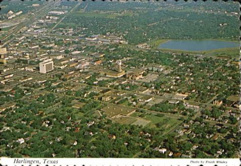 aerial view  beautiful harlingen texas