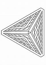 Geometrie Ausmalbilder Letzte sketch template