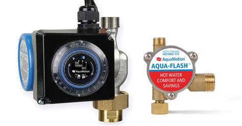 aquamotion aqua flash hot water recirculation plumber magazine