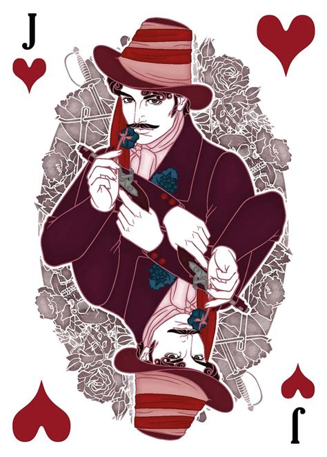 Jack Of Hearts The Count Of Monte Cristo By Karinyan Playing Cards