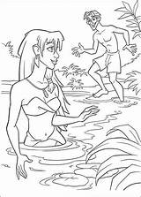 Coloring Kida Milo Lake Pages Swim Atlantis Categories sketch template