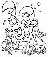 Mermaid Coloring Little Pages Sebastian Kleine Kleurplaten Zeemeermin Crab Kleurplaat Animated Ariel Sebastiaan Printable Color Coloringpages1001 Getcolorings Zo sketch template