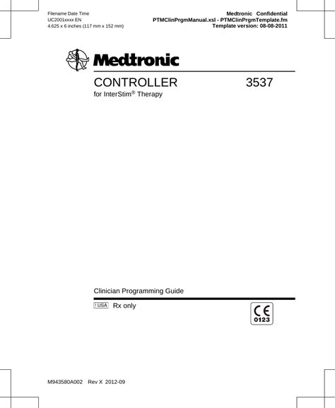 medtronic   user manual