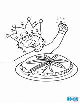 Cake King Coloring Pages Color Three Print Online Christmas sketch template