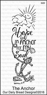 Coloring Bible Journaling Anchor Pages Journal Faith Christian Scripture Hebrews Prayer Visit sketch template