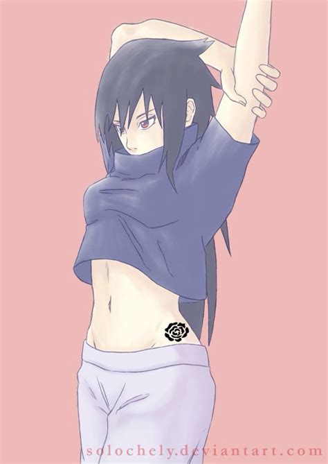 Sasuke Uchiha Girl Version Izuna Uchiha Naruto Shippuden Anime
