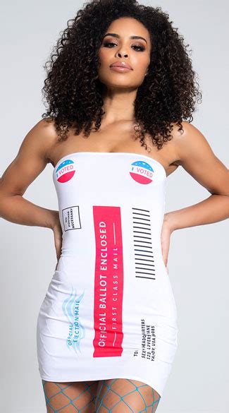 yandy mail in ballot costume sexy political election 2020