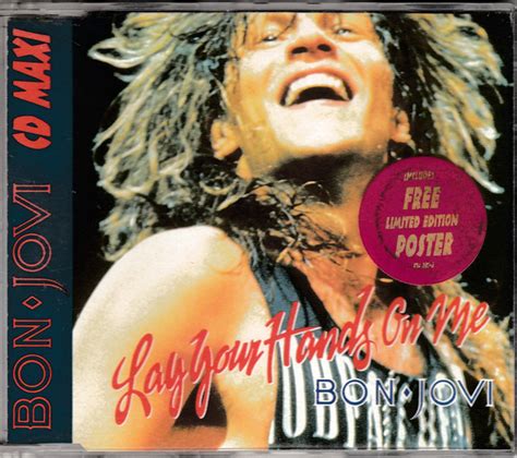 Bon Jovi Lay Your Hands On Me 1989 Cd Discogs