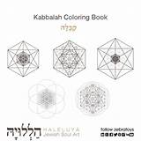 Kabbalah sketch template