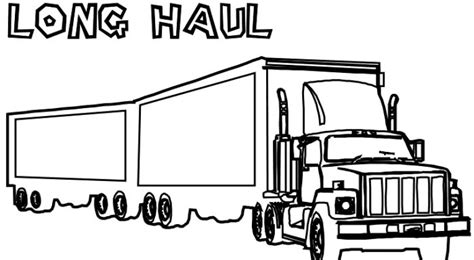 tough truck coloring pages images  pinterest