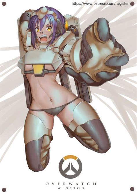 winston ow by sakamina db64yfb overwatch luscious hentai manga and porn