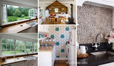 15 Smart Diy Ideas For Accent Kitchen Wall