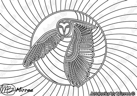 aboriginal dot art coloring pages coloring pages