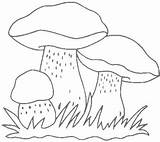 Kleurplaten Paddestoelen Animaatjes sketch template