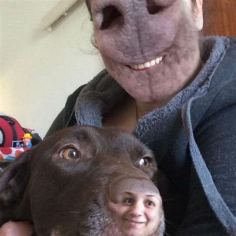 hilarious terrifying humandog face swaps   unseen