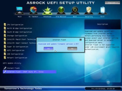 asrock develops  web update tool  bios setup program