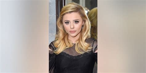 chloe grace moretz says she was unhappy with the size of her breasts
