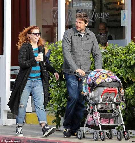 Alyson Hannigan Pumps Up The Volume With Big Hair On Post Breakfast