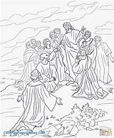 Resurrection Coloring Pages Jesus Preschoolers Easter Getdrawings Color Printable Getcolorings sketch template