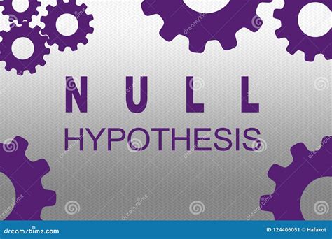 null hypothesis concept stock illustration illustration  fundamental