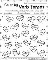 Verb Tenses Verbs Tense Future Literacy Irregular Grammar Nouns Playtime sketch template