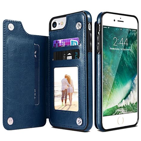 iphone   wallet caseiphone  case  card holderauker slim thin folio flip leather