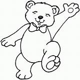 Bear Teddy Coloring Pages Color Kids Printable Colouring Drawing Cute Bears Baby Easy Sheets Print Cartoon Clipart Bestcoloringpagesforkids Pic Outline sketch template