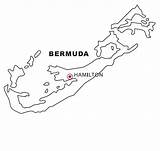 Bermudas Landkarten Landkarte Geografie Colorearrr Disegno Nazioni Gratismalvorlagen sketch template