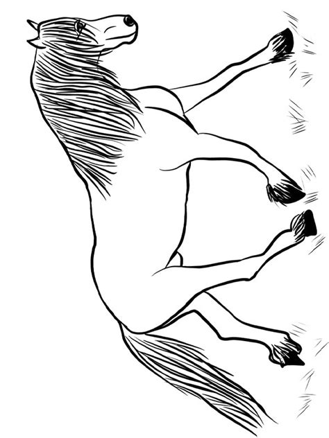 friesian horse coloring page funny coloring pages