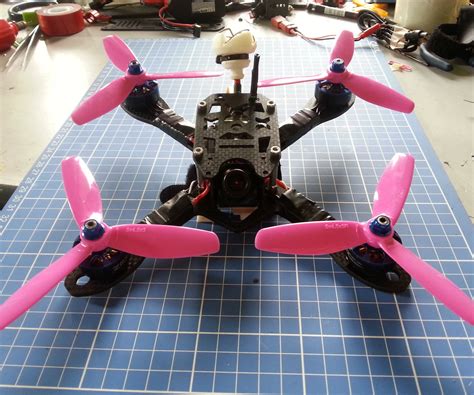fpv racing drone tight build  dummies  steps  pictures instructables