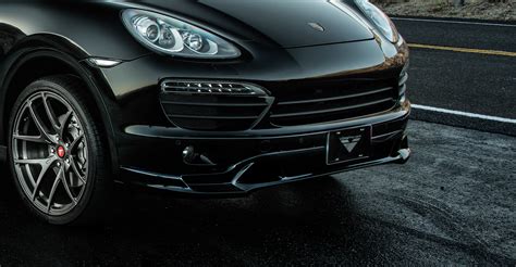 porsche cayenne vorsteiner  carbon fiber  ct front