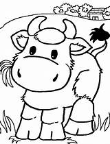 Coloring Cow Pages Cows Kids Animal Farm Animals Woodland Printable Sheets Print Grass Clipart Prints Baby Printables Getdrawings Domestic Popular sketch template