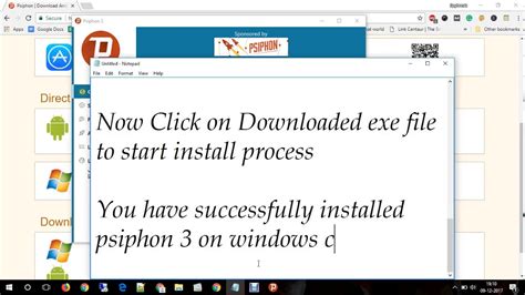 install psiphon   windows  access blocked
