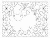 Mareep Coloring Pokemon Windingpathsart sketch template