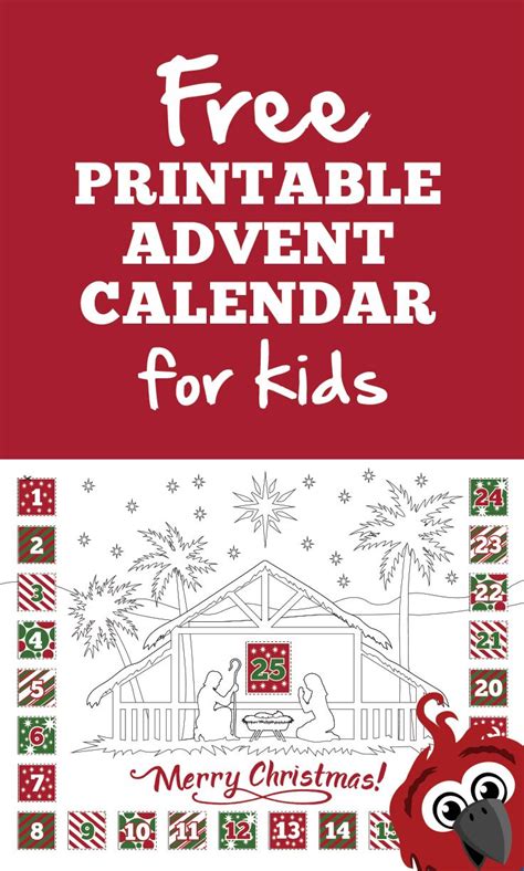 count   christmas    printable advent calendar