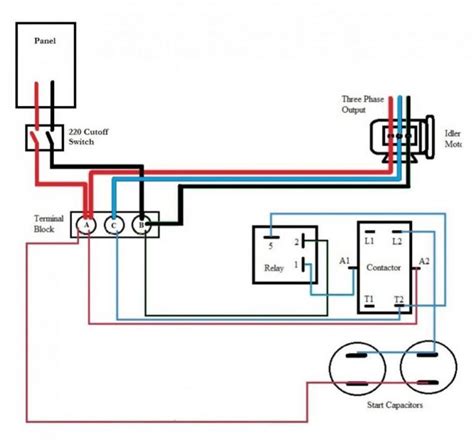 run capacitor wiring diagram blurts   starting