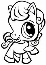 Coloring Pages Cute Eyes Pet Little Shop Animal Big Horse Baby Littlest Animals Printable Eyed Puppy Draw Print Pony Miss sketch template