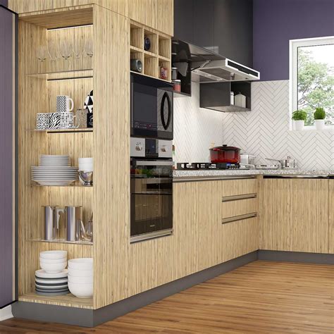 maximise storage space   modular kitchen design cafe